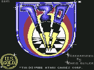 720 title screen for Commodore 64